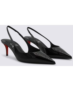 Christian Louboutin Miss Z Sling Pumps - Black