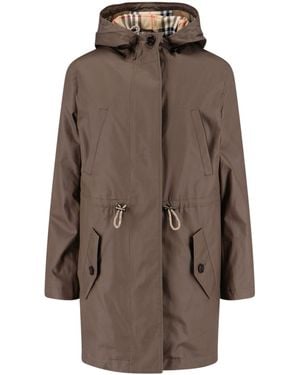 Burberry Classic Parka - Brown