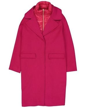 Herno C Mere Coat - Pink