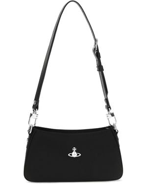 Vivienne Westwood Tasha Phone Shoulder Bag Polyester Covers E Cases - White
