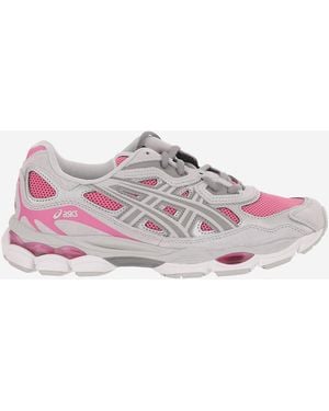 Asics Sneakers Gel-Nyc Leather And Rubber Sneakers - Pink