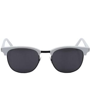 Saint Laurent Frame And Lens Sunglasses - Gray