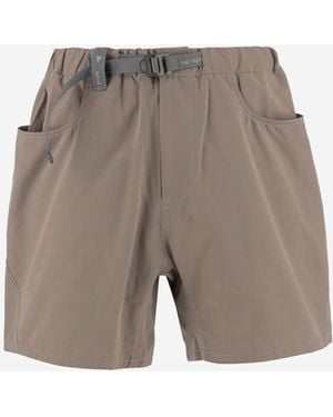 and wander Short Trousers With Belt - Natural