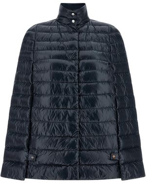 Herno Polyamide Coat - Blue