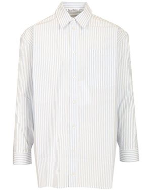 Acne Studios Striped Shirt - White