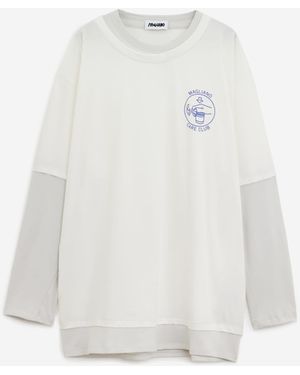 Magliano Trauma Tee Oversized Longsleeve - White
