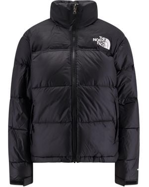 The North Face Retro Nuptse Nylon Down Jacket - Black
