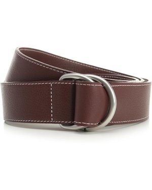 Ami Paris Duble Belt - Brown