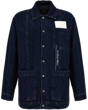 A_COLD_WALL* Dark Denim Jacket - Blue