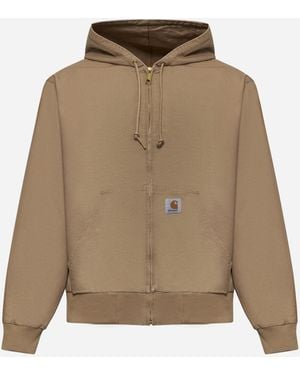 Carhartt Active Dearborn Cotton Hooded Jacket - Natural