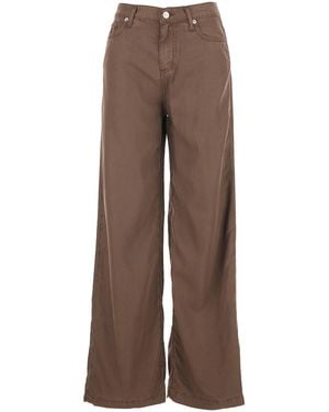 Roy Rogers Js) Marta Tencell Dyed Jean - Brown