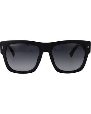 DSquared² Icon 0004-S P5I Acetate Sunglasses - Black
