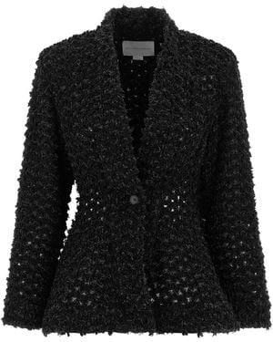 Stella McCartney Bouclé Blazer - Black