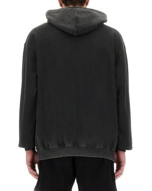 Represent Thoroughbred Hoodie Cotton Sweatshirts - Black