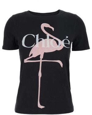 Chloé Oversize T-Shirt - Black