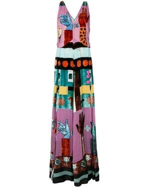 Valentino Counting Gown Clothing - White