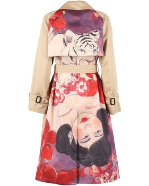 Weekend by Maxmara Raincoat Trench-Raincoat - Pink