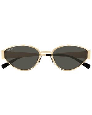 Gucci Gucci Gg1853S Linea Sign 001 Sunglasses - Brown
