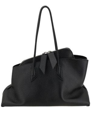 The Attico La Passeggiata Shoulder Bag - Black