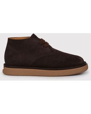 Dior Sahara Desert Suede Boots - Brown