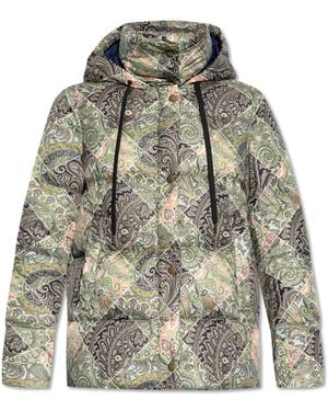 Etro Patterned Hooded Jacket - Multicolour