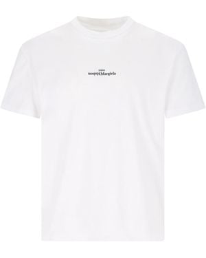 Maison Margiela Logo T-Shirt - White