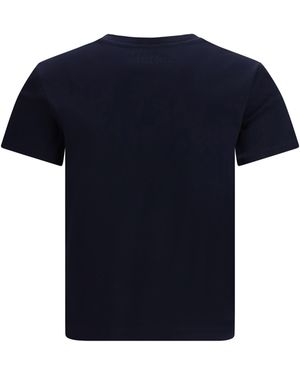 Max Mara T-Shirt Donata Cotton T-Shirts & Jerseys - Blue
