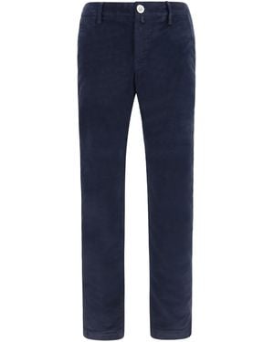 Jacob Cohen Bobby Slim Chino Trousers - Blue