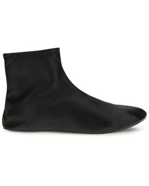The Row Lamb Ovis Aries Ankle Boots - Black