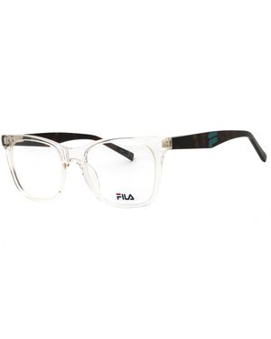 Fila Fila Vfi175 Acetate Rectangular Eyeglasses - Black