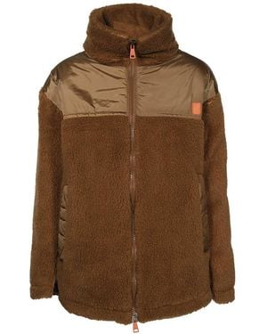 Weekend by Maxmara Fleece Jacket - Brown