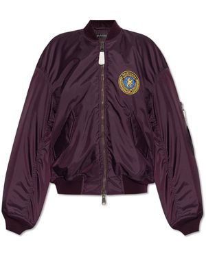 Balenciaga Bomber Jacket - Purple