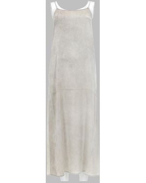 Uma Wang Dress Anaya Silk Blend - White