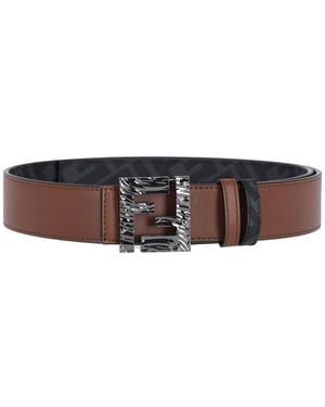 Fendi Belts Calf Leather - Brown