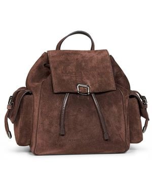 Brunello Cucinelli Espresso Sartorial Backpack - Brown