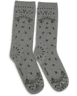 Kujten Flat Shoes Cashmere - Gray
