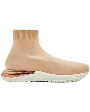 Ferragamo Ninette Trainers - Natural