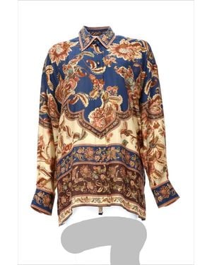 Zimmermann Shirt Aster Silk - Multicolor