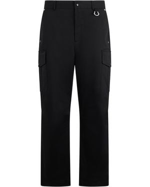 Moncler Cargo Pants Stretch Cotton - Black