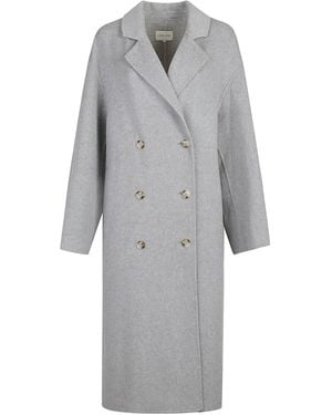 Loulou de Saison Borneo Coat - Grey