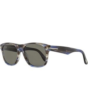 Tom Ford Marlon-02 Sunglasses Tf1284 56A 55Mm Ft1284 Plastic (Acetate) - Black