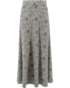 Herno Long Skirt - Gray