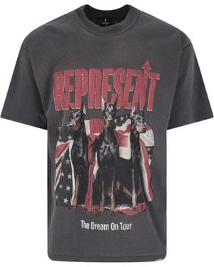 Represent T-Shirts And Polos Cotton - Grey
