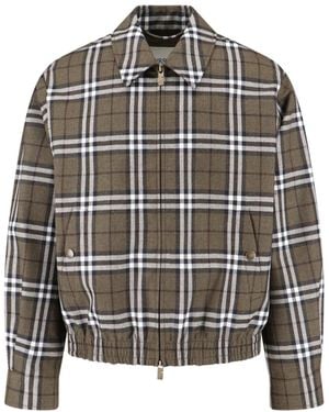 Burberry Harrington Bomber Jacket - Grey