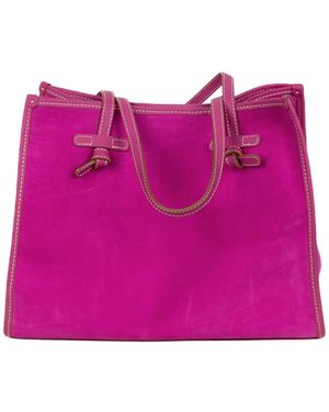 GIANNI CHIARINI MARCELLA Bags Suede - Purple