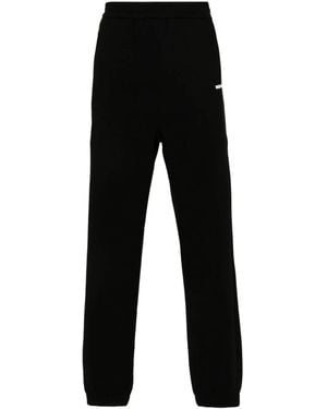 Missoni Cotton Chevron Track Trousers - Black