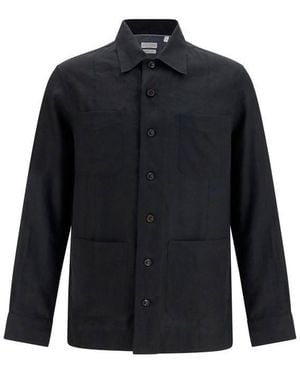 Brunello Cucinelli Linen Denim Jacket Clothing - Blue