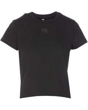 Alexander Wang Logo T-Shirt - Black