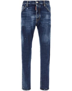 DSquared² Stretch Denim Blend Cool Guy Jeans - Blue