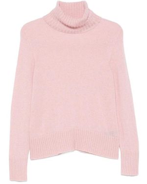 Aragona Turtleneck Cashmere Sweater Sweaters - Pink